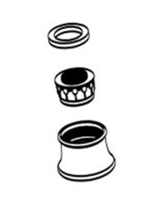 Moen 101964BN Kitchen Faucet Aerator in Brushed Nickel
