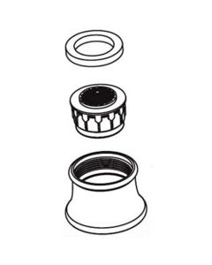 Moen 101964 Kitchen Faucet Aerator in Chrome