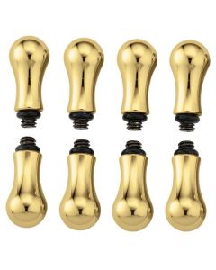 Moen 14717 Traditional replacement handle knob insert in Brushed Nickel