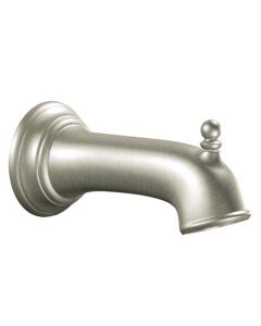 Moen 3814BN Brantford 7 Brass Tub Spout in Brushed Nickel