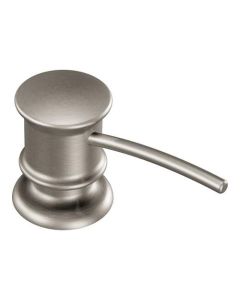 Moen 3944SRS Aberdeen Bathroom Soap Dispenser Spot Resist Stainless