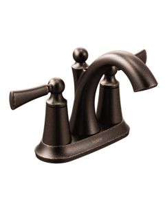Moen 4505ORB Wynford Centerset Bathroom Faucet in Oil Rubbed Bronze