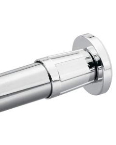 Moen 54-F Donner 2.000 Shower Rod in Chrome