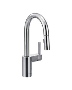 Moen 5965 Align Pullout Spray Single Hole Bar Faucet in Chrome