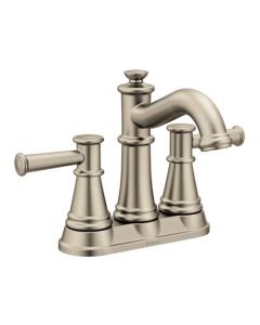 Moen 6401BN Belfield Centerset Bathroom Faucet in Brushed Nickel