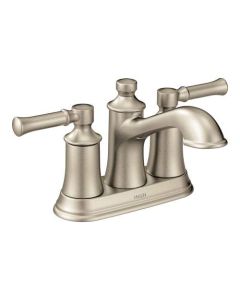 Moen 6802BN Dartmoor Centerset Bathroom Faucet in Brushed Nickel
