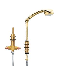 Moen 6999P Roman Tub Diverter Device and Hand Shower in Polished Brass