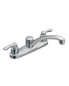 Moen 7906 Chateau Widespread Kitchen Faucet in Chrome
