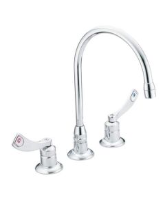 Moen 8225 M-Dura Widespread Bathroom Faucet in Chrome