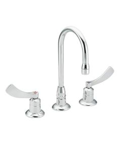 Moen 8248SM M-Dura Widespread Kitchen Faucet in Chrome