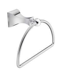 Moen DN8386CH Retreat 3.160 Towel Ring in Chrome