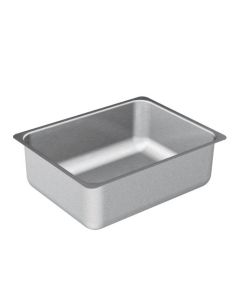 Moen G20193 18'' W X 23'' L X  6.5" D Rectangular Undermount Single Basin 20 Gauge Kitchen Sink in Stainless Steel