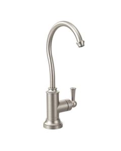 Moen S5510SRS Sip Traditional Single Hole Bar Faucet Spot Resist Stainless