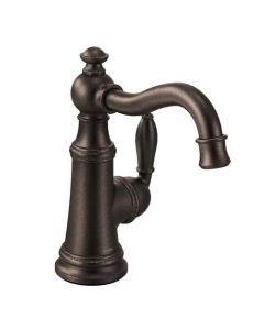 Moen S62101ORB Weymouth Single Hole Bar Faucet in Oil Rubbed Bronze