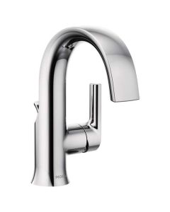 Moen S6910 Doux Single Hole Bathroom Faucet in Chrome