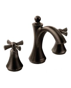 Moen T4524ORB Wynford Mini Widespread Bathroom Faucet in Oil Rubbed Bronze