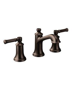 Moen T6805ORB Dartmoor Widespread Bathroom Faucet in Oil Rubbed Bronze