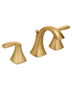 Moen T6905BG Voss Widespread Bathroom Faucet in Brushed Gold