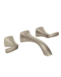 Moen T6906BN Voss Wall Mount Bathroom Faucet in Brushed Nickel