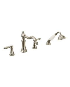 Moen TS21104NL Weymouth Tub Faucet in Nickel