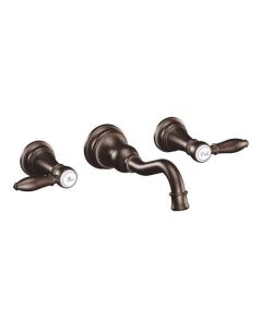Moen TS42106ORB Weymouth Wall Mount Bathroom Faucet in Oil Rubbed Bronze
