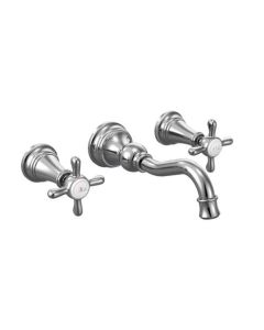 Moen TS42112 Weymouth Wall Mount Bathroom Faucet in Chrome