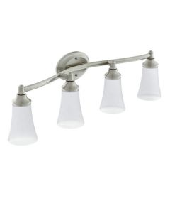 Moen YB2864BN Eva Vanity Light in Brushed Nickel