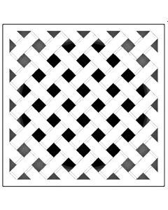 Mountain Plumbing MT526-BRGRID/PN Mountain plumbing - 45 Weave Shower Grid - Polished Nickel