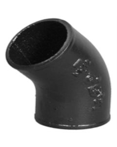 No Hub Cast Iron 1/8 Bend 1 1/2"