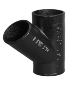 No Hub Cast Iron Wye 3" x 2"