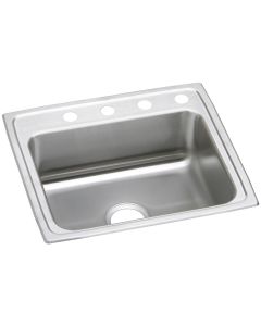 Elkay PSR25224 Celebrity Stainless Steel 25" x 22" x 7-1/2", Single Bowl Drop-in Sink