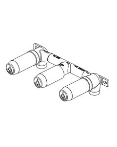 Brizo R70400 Vettis Two-Handle Wall Mount Tub Filler Rough