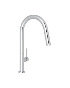 Rohl R7581LMAPC-2 Lux Modern Pull-Down Kitchen Faucet in Polished Chrome