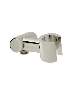Rohl 1630PN Spa Shower Handshower Holder With Outlet For Arm Connection in Polished Nickel