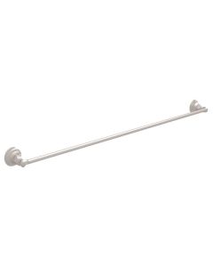Rohl ROT1/30STN Acqui Italian Bath Wall Mount 30" Single Towel Bar in Satin Nickel