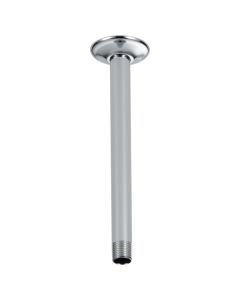 Brizo RP48986PC Essential™ 10" Ceiling Mounted Shower Arm and Flange in Polished Chrome