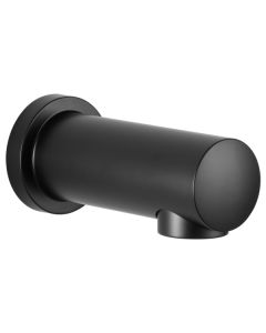 Brizo RP54873BL European Non-Diverter Tub Spout In Matte Black