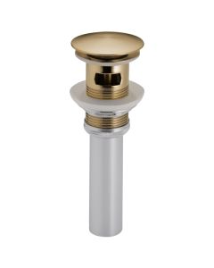 Brizo RP72414GL Push Button Pop-Up With Overflow In Luxe Gold
