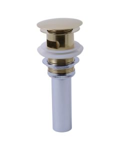 Brizo RP72414PN Push Button Pop-Up With Overflow In Polished Nickel