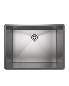 Rohl RSS2418SB Forze Single Bowl Stainless Steel Kitchen Sink in Brushed