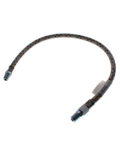 Westwood S220-24 1/4" Npt (Mxm) Flexible Oil Line, Braided Steel Covering (24" Length) s220-24 flex oil line 1/4x24