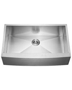 Brighton SFA2236-SB 22x36 Farmhouse Single Bowl Apron Front Stainless Steel Kitchen Sink