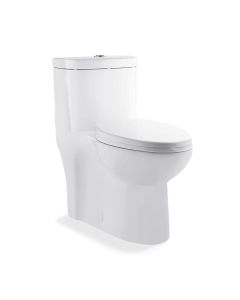 Swiss Madison 	SM-1T205 Sublime One Piece Elongated Toilet Dual Flush 0.8/1.28 GPF