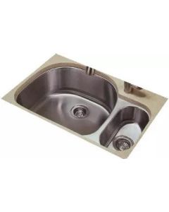 Empire SP-7 32 Inch Undermount Double Bowl Stainless Steel Sink