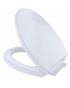 Toto SS114#01 SoftClose® Slow Close Elongated Toilet Seat and Lid in Cotton White