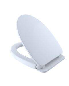 Toto SS124#01 SoftClose Slow Close Elongated Toilet Seat and Lid in Cotton White