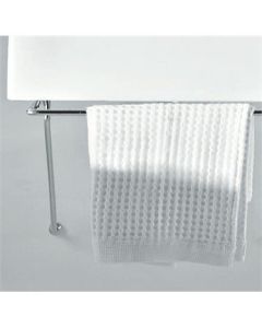 Flaminia STUB50 Acquagrande Support Bracket with Towel Holder in Polished Chrome