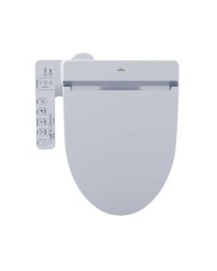 Toto SW2034T20#01 C100 WASHLET®+ Ready Electronic Bidet Toilet Seat with PREMIST™, Elongated in Cotton White
