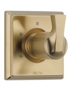 Delta T11851-CZ Dryden 3-Setting 2-Port Diverter Trim Only in Champagne Bronze (Rough Sold Separately)