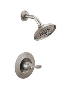 Delta T14232-SS Woodhurst Shower Trim Only in Stainless (Rough Sold Separately)